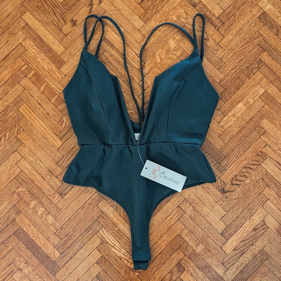 Lulu's Deep Plunge Bodysuit - Picture 7 of 10